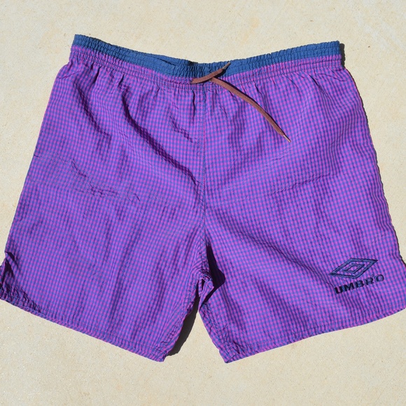 vintage umbro nylon shorts